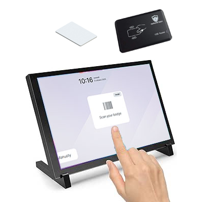 Marcatempo presenze con rilevatore RF-Id per Odoo