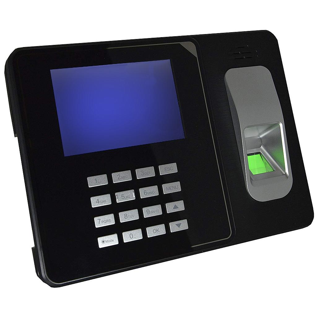 Time attendance with RF-Id and biometric detector